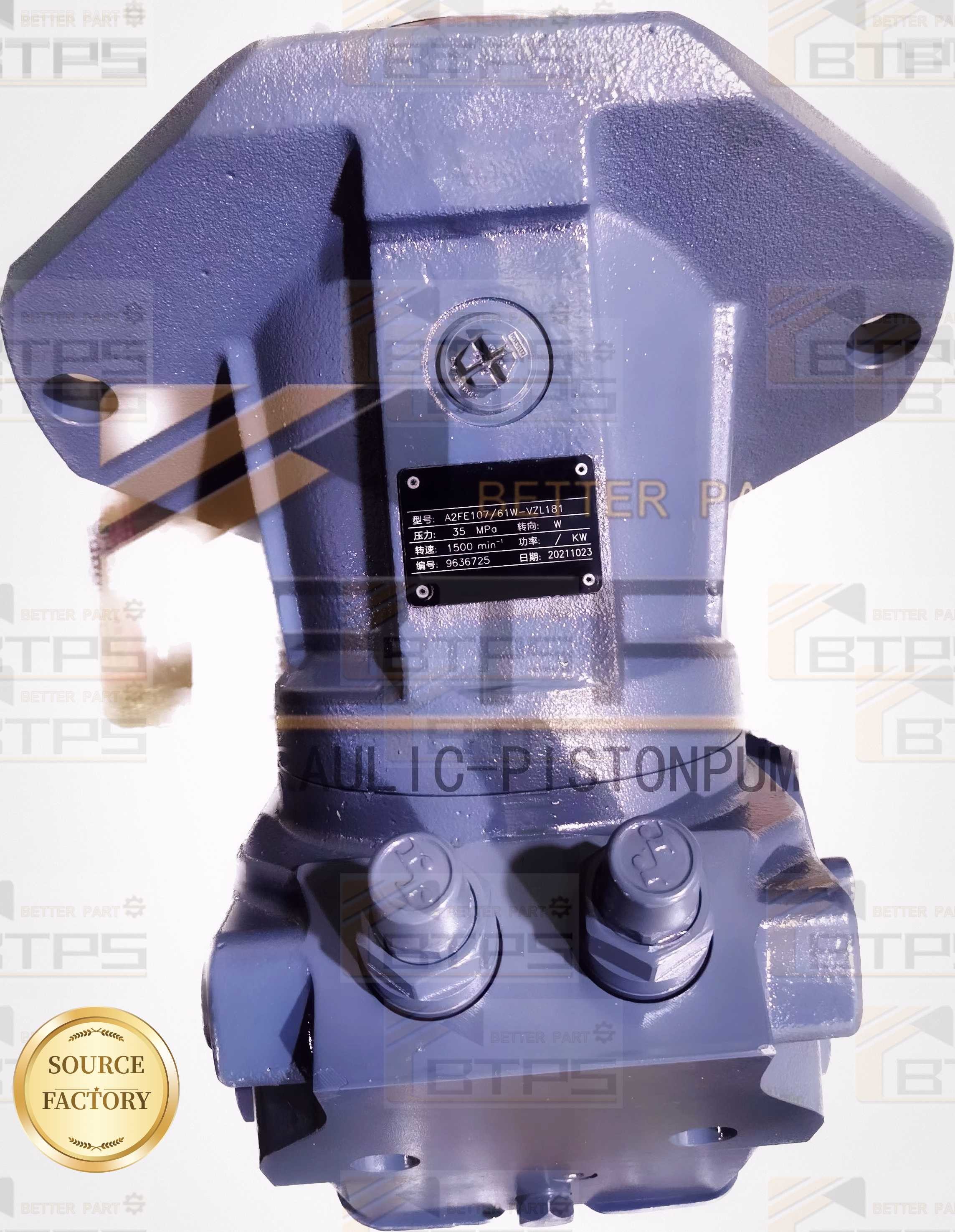 AA2FE250/60W-VZM010 Axial Piston Fixed Motor A2FE56 63 80 125 Piston Hydraulic Motor Supplier