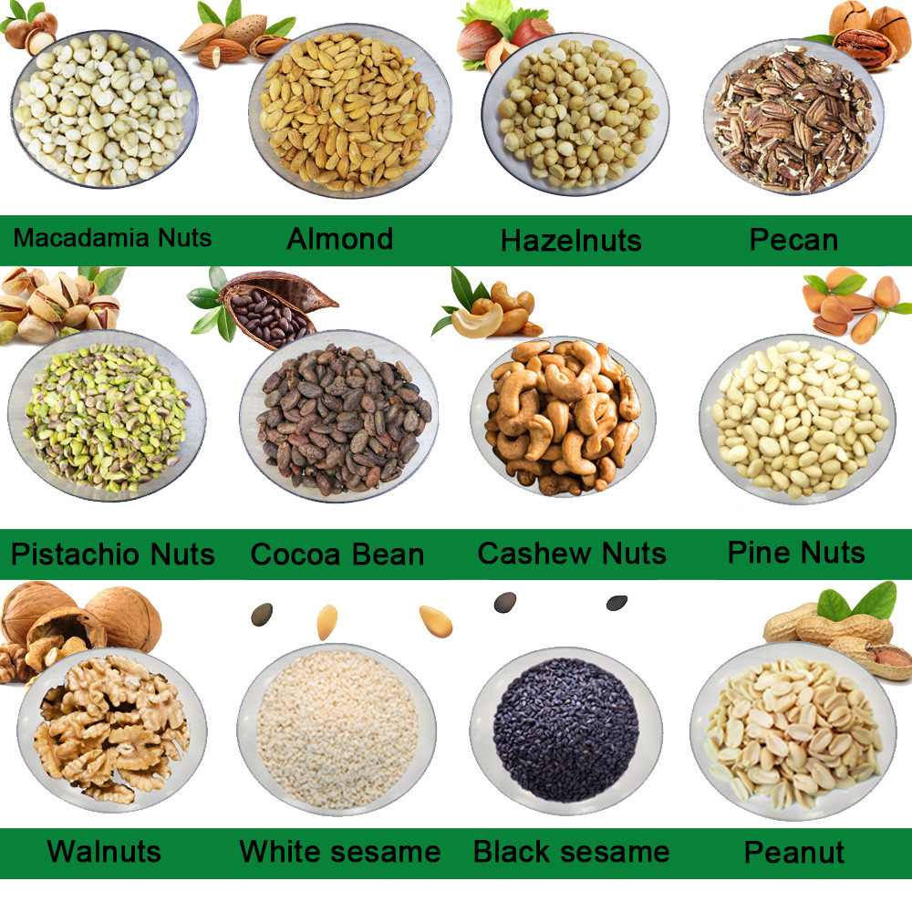 1.5Kw 9.6A Nut Butter Making Machine Small Peanut Butter Processing 25Kg/h