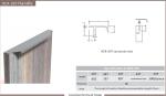 Cabinet Hidden Aluminium Furniture Handles Anodized 12 Inch