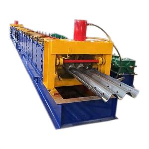 Quality Building Material Highway Guardrail Roll Forming Machine 1.5-4mm Thickness wholesale