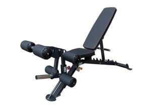 Quality Black Commercial Grade Gym Equipment Multi Functional Adjustable Bench wholesale