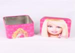 Tinplate Metal Square Candy Gift Tins