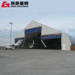 Against Corrosion Prefabricated Steel Hangar Buildings Customized