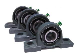 Quality ucp211 uc211 55X55.6X233 pillow block bearing chrome steel carbon steel bearing unit wholesale