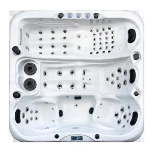 Quality Luxury Garden Hot Tubs For 4 People Adult Acrylic Spas Bathtub Whirlpool With Massage Function For Outdoor wholesale