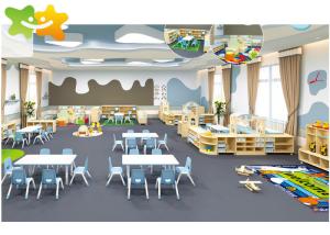 Quality Combinable Community Preschool Furniture Set Humanization Design Cute Appearance wholesale