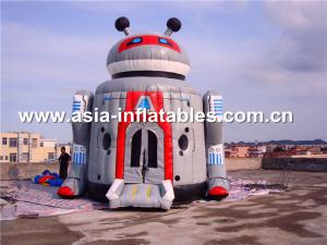 Quality Novel lovely robot commercial inflatable combo for sale wholesale
