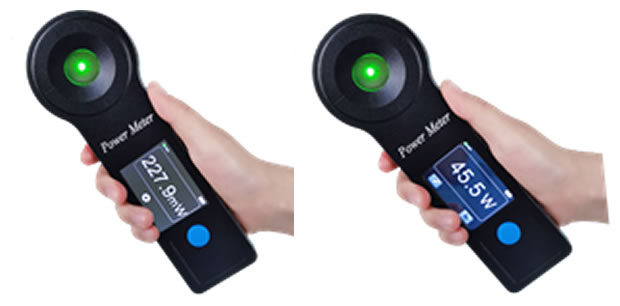 High Precision Laser Power Meters 2mW-15W 10mW-50W 0.5W-100W 100uW-5W