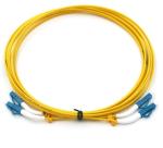 9/125um Fiber Optic Patch Cord , 1M Lc Lc Single Mode Fiber Cable