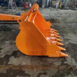 Hydraulic Clamshell Bucket For Doosan 305 Excavator Q355B+NM400 Welding