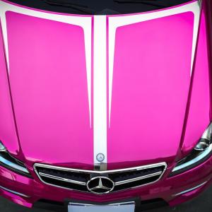 Quality Air Release Glossy Mirror Chrome Vinyl Wrap Slidable Rose Red Car Wrap Film wholesale