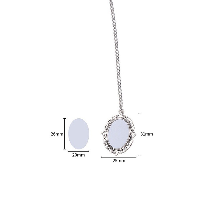 Sublimation Graduation Season Pendant Accessories Blank Sublimation Metal Gift