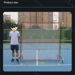 Portable Tennis Training Rebound Net Single Person Practice Device Bounceback