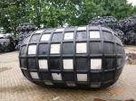 D3300*6500L Pneumatic Rubber Fender High Pressure 50kpa 80kpa