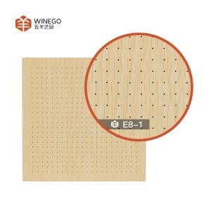 Quality Micro Perforated Decorative Acoustic Wood Panels Sound Proof 12mm 15mm 18mm Thick wholesale