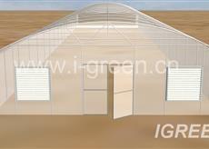 Quality Large Tunnel Ground Polyethylene Film Greenhouse Customized For Tomato wholesale