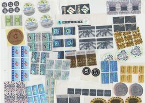 Quality Anti Fake High Security Printing , Adhesive Heat Transfer Sticker Hologram 3D Printing wholesale