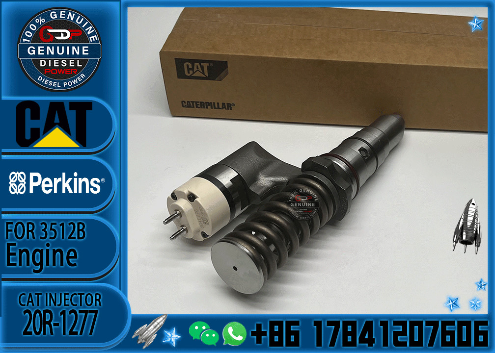 Cat 3512B 3512C 3516C Engine Injector Diesel Common Rail Injector 392-0216 20R-1277 for Caterpillar 3920216 20R1277