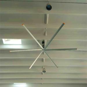 Quality Big Size Ceiling Fan , Large Shop Ceiling Fans With Aluminum Alloy Material wholesale