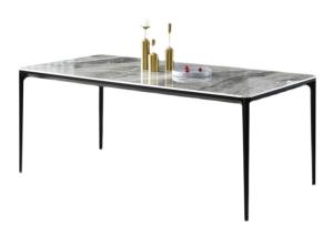 ODM Rectangular 120x70x75cm Restaurant Dining Table OEM Slab Stone