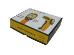 Handheld infrared thermometer MAX MIN AVG DIF Reading