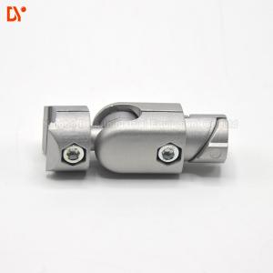Quality Sandblasting Metal Pipe Connectors / Aluminium Alloy ADC12 Pipe Rack Joint wholesale