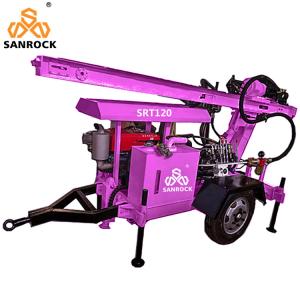Quality Small Water Well Drilling Rig Hydraulic Trailer Mounted Water Well Drilling Rig Machine wholesale