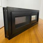 Double Glaze Slide Up Aluminum Window Powder Coated Aluminium Window Glass