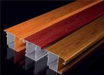 Wood Finish Aluminium Kitchen Profile Quality Light Glass Door Profile