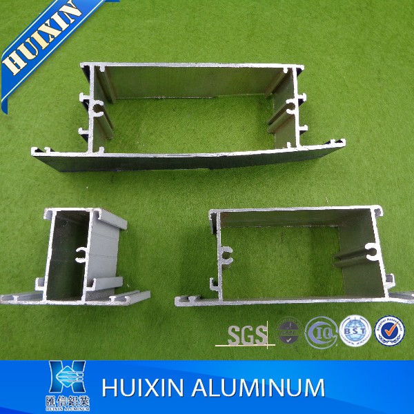 Endring and Solid Anodized Matt Silver Aluminum Curtain Wall Profiles