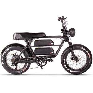 Quality 20 Inch Folding Fat Tire Electric Bike 1000w 750 Watt 500w 9.6Ah 40kmh Two Batteries wholesale