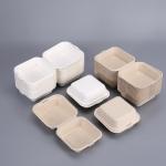 Biodegradable Burger Fast Food Packaging Box Eco Friendly
