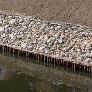 Quality Woven Gabion Cage Hydraulic Engineering Rockfall Barrier Heavy Duty Rustproof wholesale