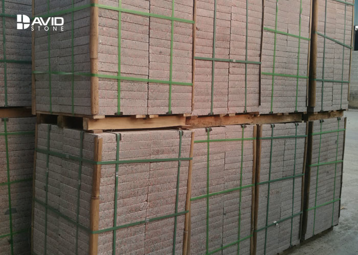 G562 Maple Red Granite Stone Tiles For Flooring And Wall Cladding