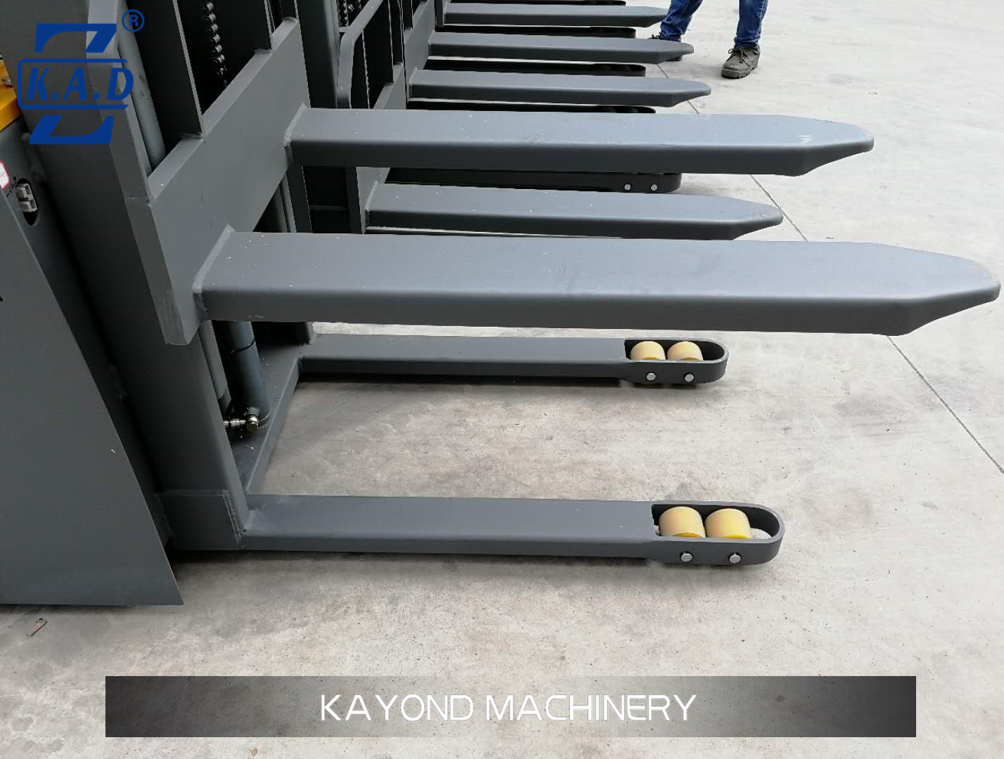 Fully walkie electric stacker 1ton 1.5ton 3m pedestrian electric pallet stacker with CE authentication