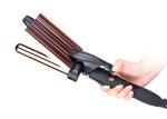 ROHS Three Barrel Hair Waver , 110-220V Professional Hair Styler
