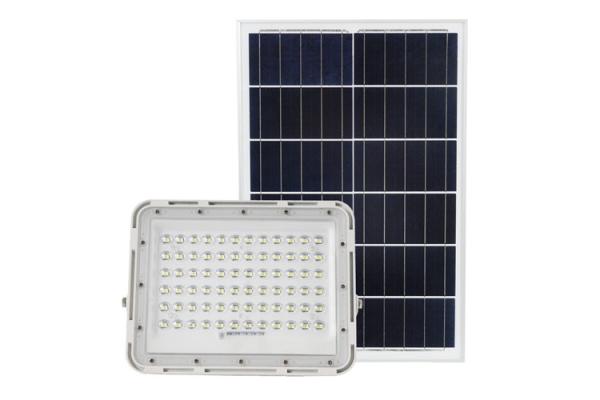 Cheap IP65 Waterproof LED Solar Powered Floodlight White Outdoor Security Lights For Home for sale