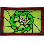 Handcrafted Beveled Stained Window Glass Multi Color