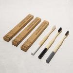 Adults Oral Care vegan Bamboo Charcoal Toothbrush Mixed Color