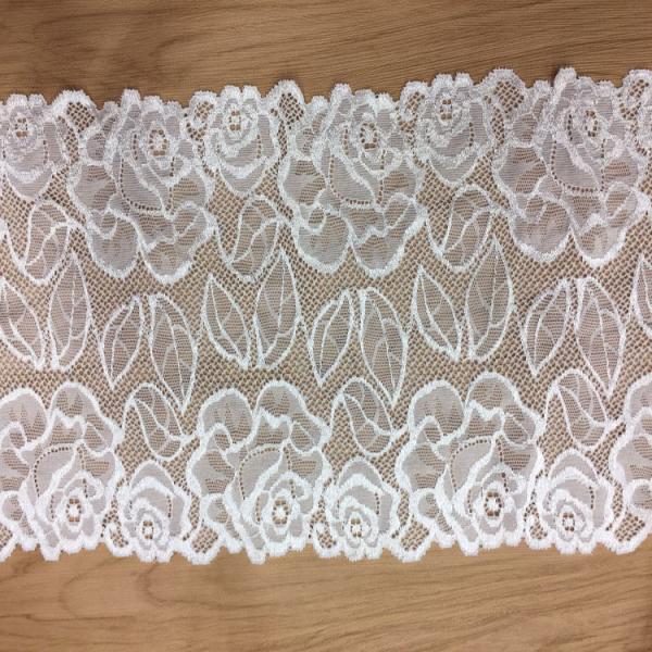 18cm wide 2017 New Fashion Lace Border/ underwear cotton lace edge in Ivory