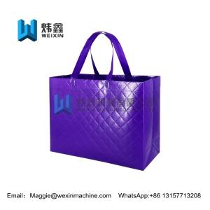 Quality Glossy laminated non woven embossed eco-friendly shopping bag wholesale