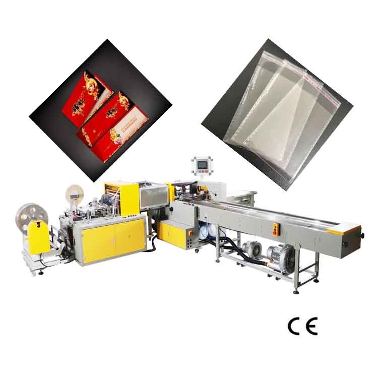 ODM Automatic Bagging Machine 15kw Bag Sealing Machine Invitation Greeting Cards