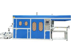 Quality Pet Fastfood Tray PLC Vacuum Blister Forming Machine 12m/Min Auto For Food Container wholesale
