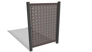 Quality Square Aluminium Profile Gate Fireproof Outdoor Aluminum Estate Gates wholesale