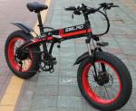 SMLRO Folding Electric Bike 20 Inch Wheels 30km/H Max Speed 350W