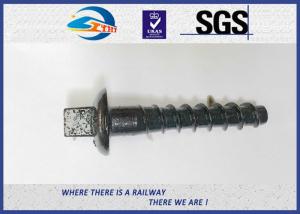 China Lag Screw Tirafondos Tipo A0 23x105mm B0 23x125mm Railway Sleeper Screw Spike on sale