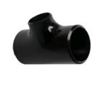 Equal Black Painting 15CrMo Carbon Steel Pipe Tee Connecting Pipes