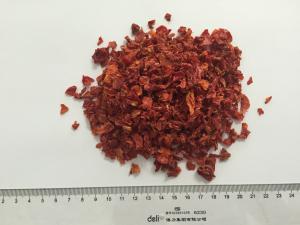 Quality 6x6mm Dehydrated Tomato Flakes / Sliced None Additives Eco Friendly wholesale
