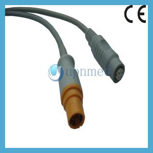Quality Siemens Drager IBP cable to Philips Transducer adapter cable wholesale