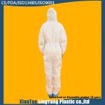 Safety Fire Retardant Non Woven Coverall Disposable Paint Suits Eco Friendly